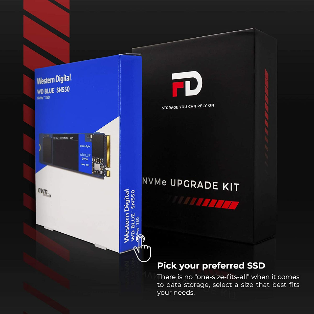 Fantom Drives NVMe Upgrade Kit WD Blue 1TB NVMe SSD - M.2 2400 MB/s Re –  oceansidestore.com